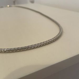 Silver necklace